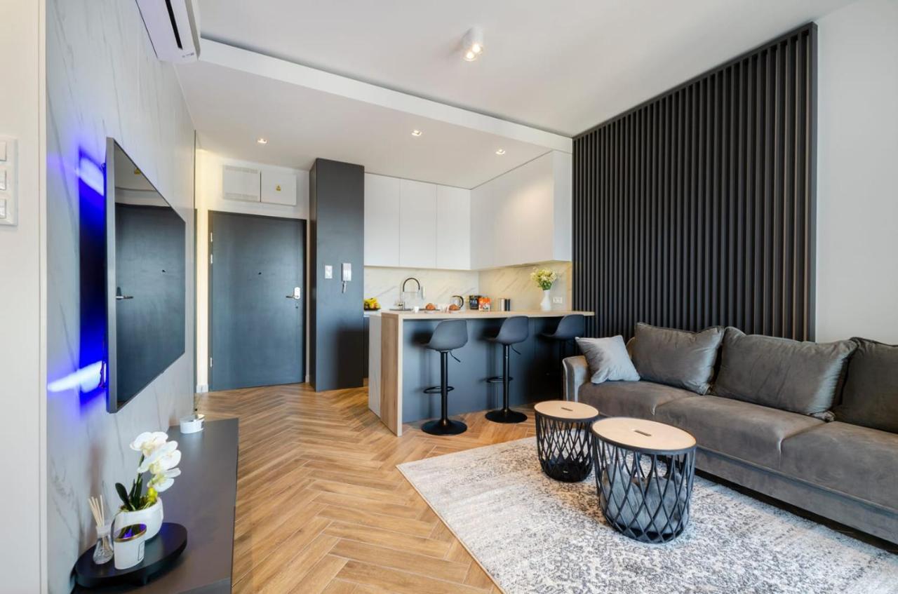 Penthouse Neopolis Centrum Parking Dostęp Na Kod Widok Na Zachód Słońca Łódź